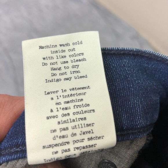 Rag&Bone High Rise Ankle Skinny Jeans - Picture 9 of 12